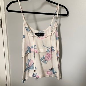 MINKPINK White Flower Top